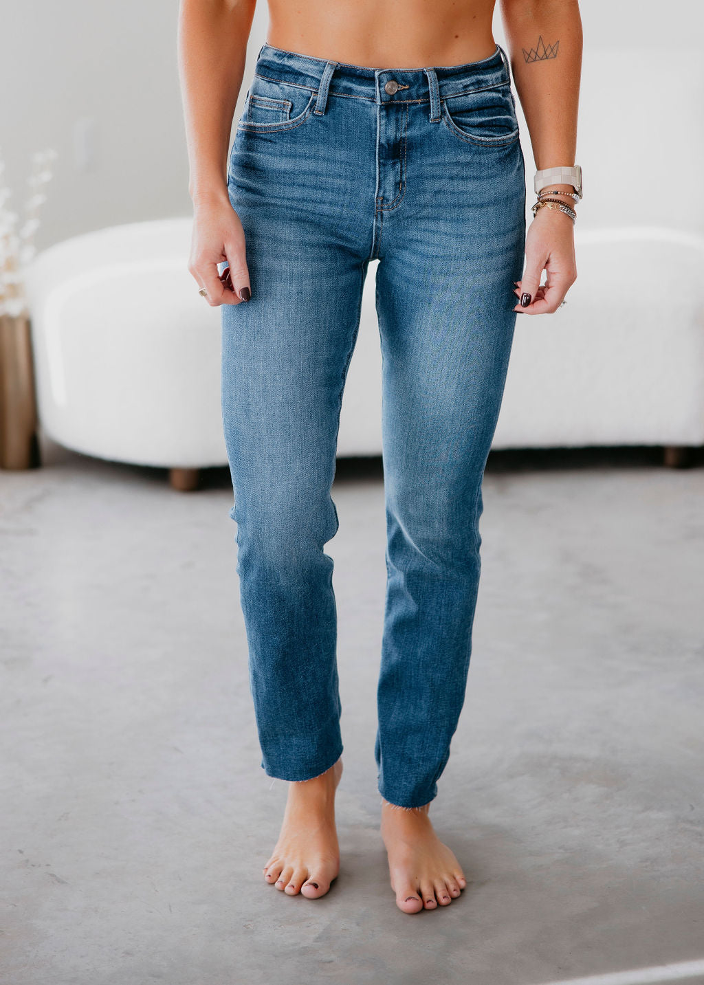 Ellys Lovervet Slim Straight Jean