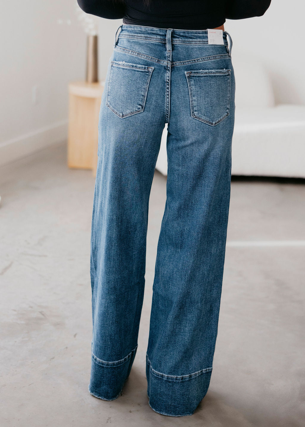 Rhylen Lovervet Wide Leg Jeans