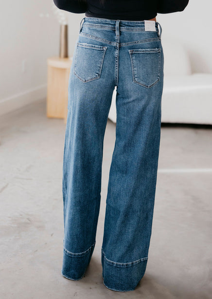 Rhylen Lovervet Wide Leg Jeans