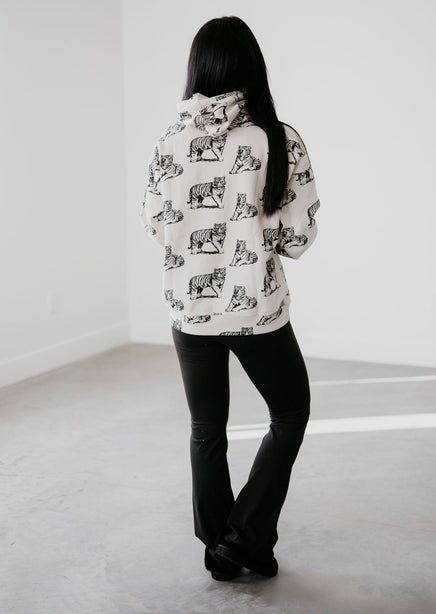 Eye of the Tiger Hoodie by Lily & Lottie