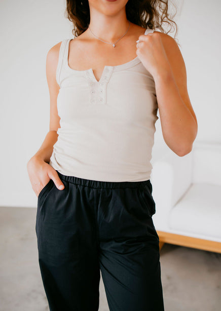 Tessa Eyelet Tank by Lily & Lottie