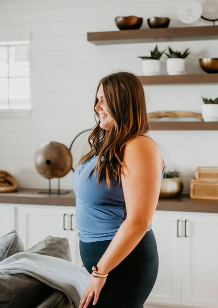 Tessa Eyelet Tank by Lily & Lottie