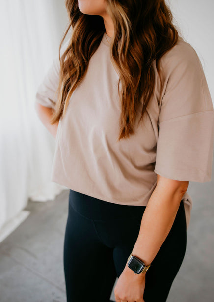 Veblen Oversized Tee by Lily & Lottie