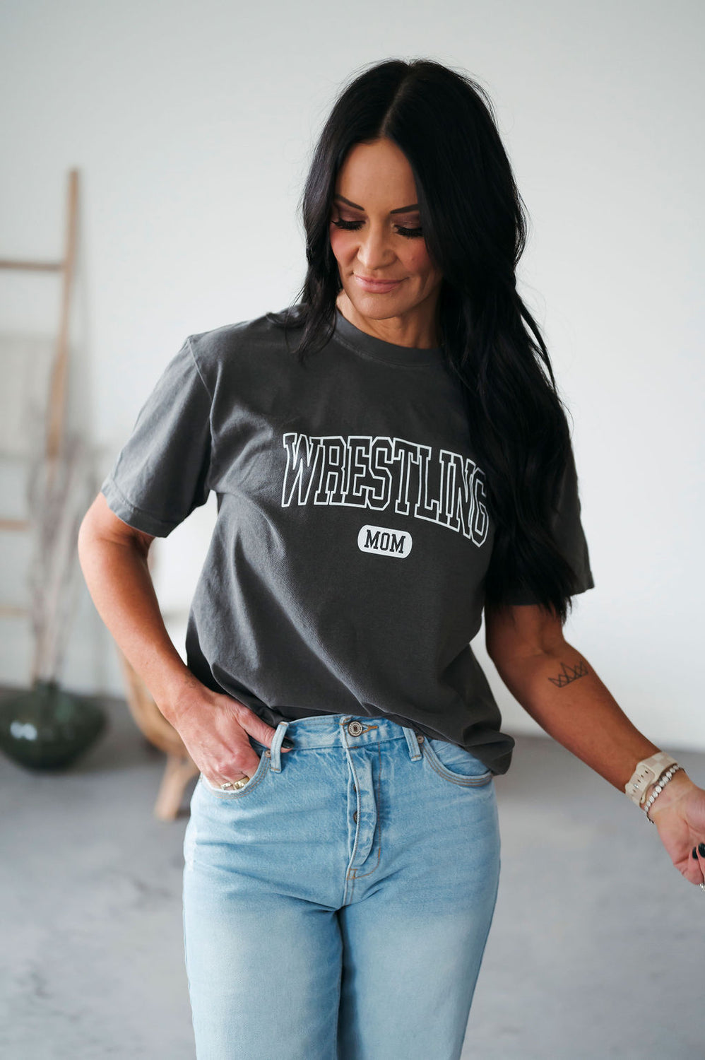 Wrestling Mom Graphic Tee