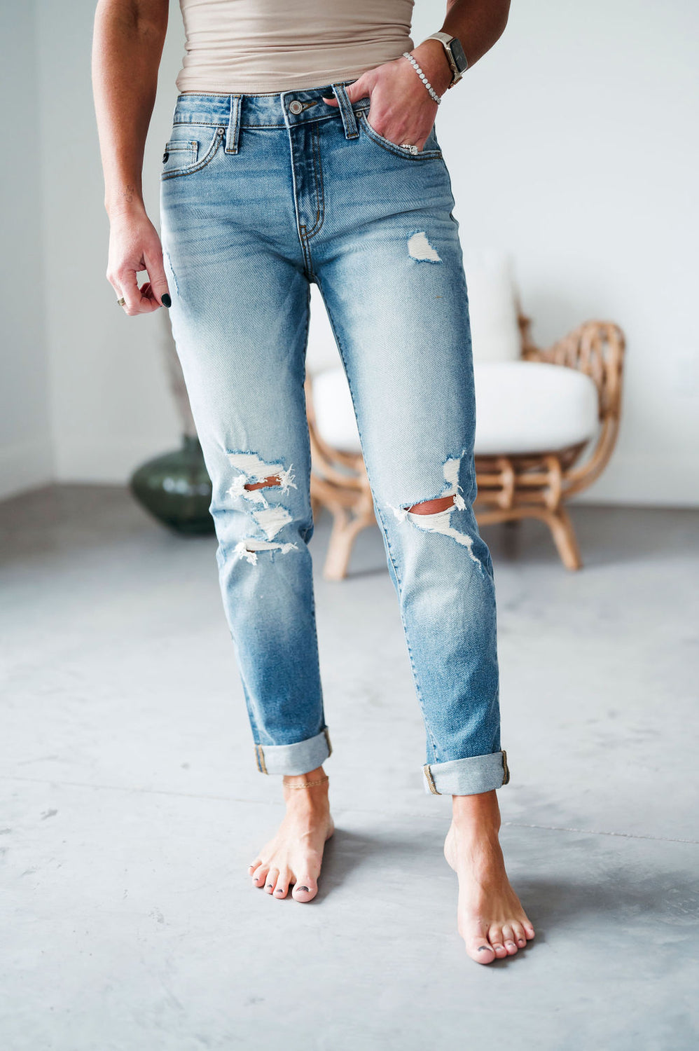 Maude KanCan Skinny Mom Jean