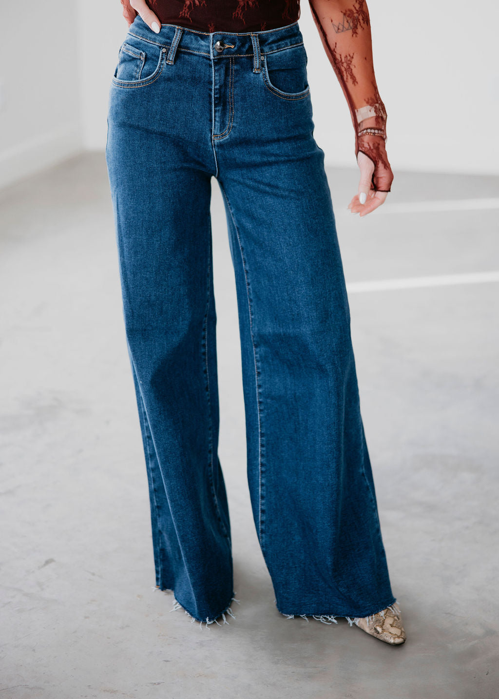 Glinda Risen Wide Leg Jean