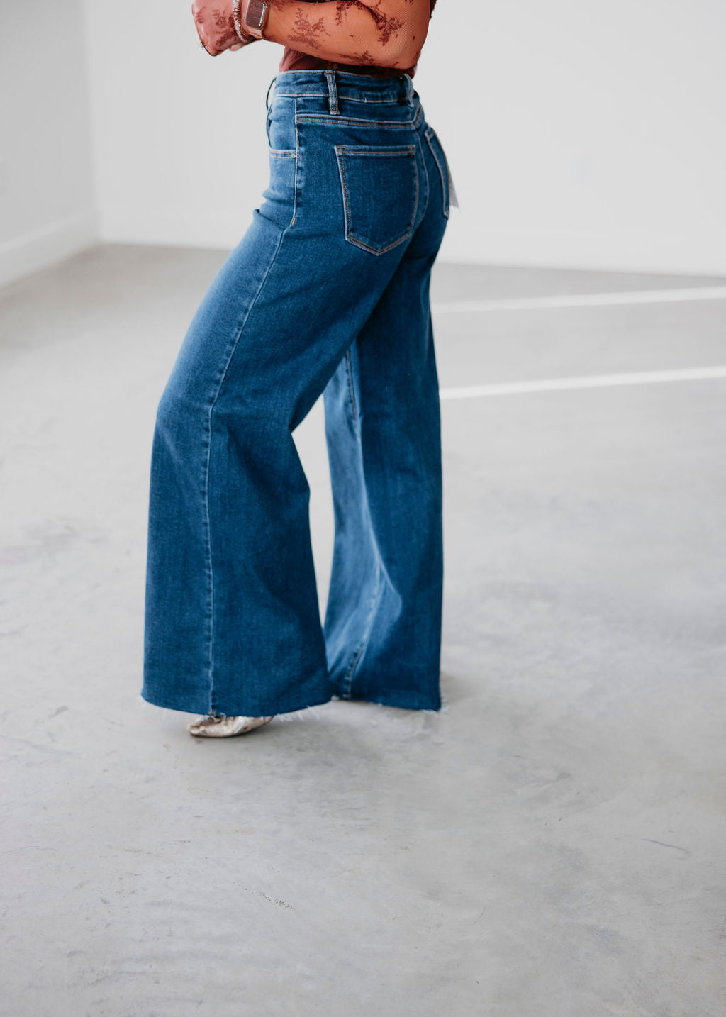 Glinda Risen Wide Leg Jean