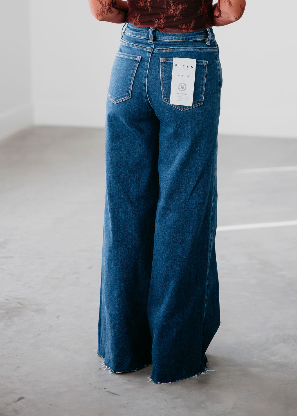 Glinda Risen Wide Leg Jean